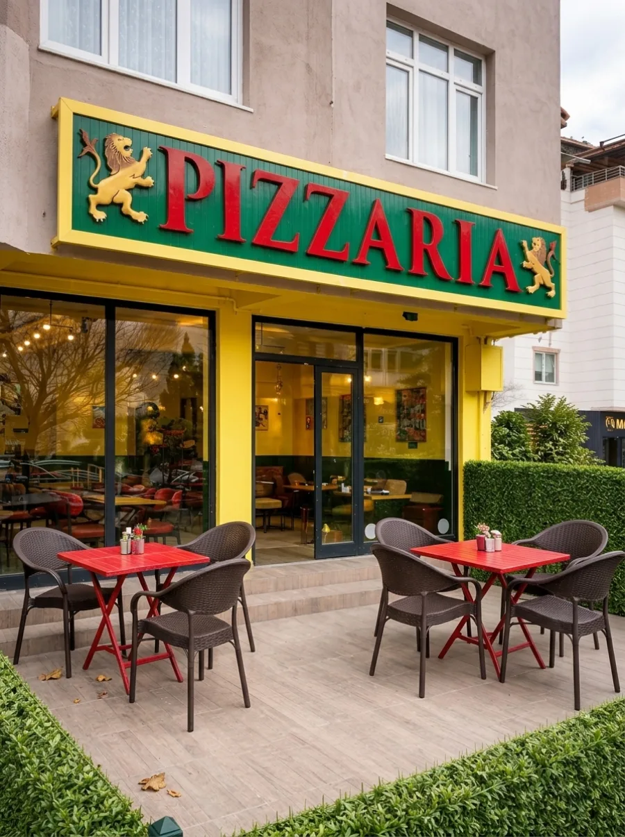 Pizzaria dış mekan